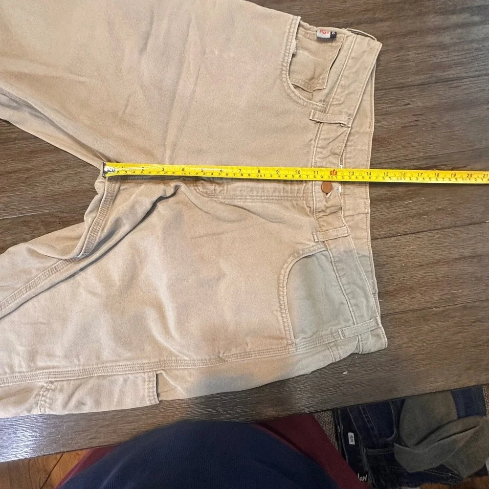 Carhartt FR Flame Resistant Tan Cargo Cut Off Work Shorts Size 36‎ - Bonus Hat